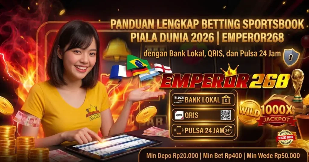 Panduan Lengkap Betting Sportsbook Piala Dunia 2026 Emperor268